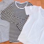 低身長でもジャストサイズ！無印良品オーガニックコットンTシャツコーデ